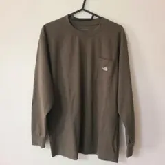 THE NORTH FACE 長袖カットソー M オリーブ