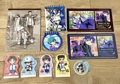テニスの王子様 アニメ柄 青学 メモ セット 同人 ノート 下敷き セット