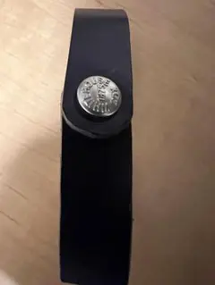 White House cox ダークブルーレザーブレスレット