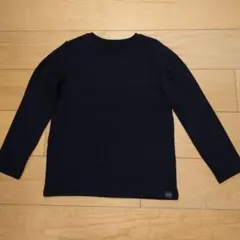 HEATTECH ULTRA WARM 黒　長袖カットソー 140cm キッズ