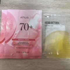 Anua 70＋シートマスク