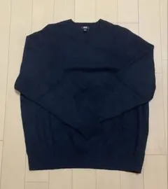 ユニクロ　ラムウール　クルーネックセーター 3XL 表記だけど2XL相当