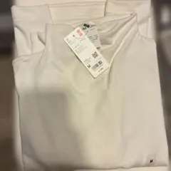 ソフトニットフリースモックネック　ユニクロ