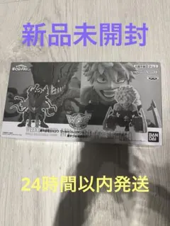 ヒロアカ　ジャンプ応募者全員サービス ワーコレフィギュア 黒デク＆爆豪勝己