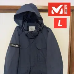 美品 MILLET マウンテンジャケット メンズL ネイビーのサムネイル