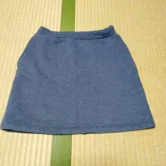 ユニクロ キッズ 裏ボアスカート サイズ140