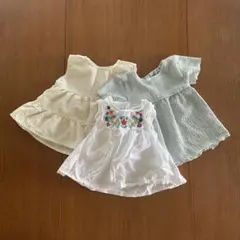 女の子　夏服　チュニック　3点セット　90 95