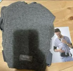 【未使用】W'rap新型 優しく包み込む様に 抱っこ紐 スリング　グレー