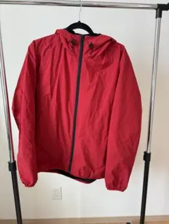 GU レッド ナイロンジャケット XL