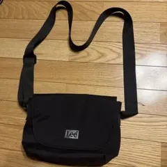 Lee ブラック ショルダーバッグ
