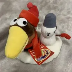 森永チョコボール　キョロちゃん　日本の冬ぬいぐるみ