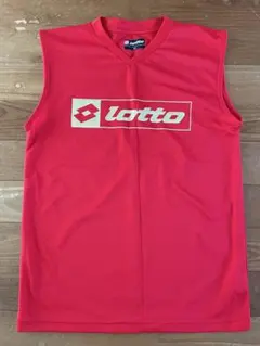 lotto ノースリーブシャツ レッド Mのサムネイル