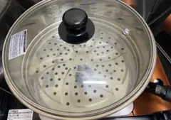 26cm蒸し器と蓋の2点セットのサムネイル