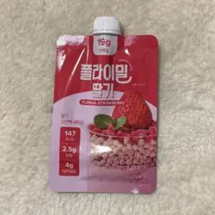 FLIMEAL 프라이드 밀 프로틴 쉐이크 스트로베리 맛