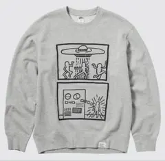 Keith Haring 宇宙人デザイン スウェット
