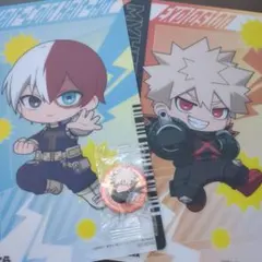 僕のヒーローアカデミア×くら寿司　マルチシート　缶バッジ