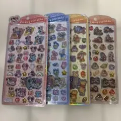 うるちゅるポップシール ディズニー4種 国内正規品 新品未使用