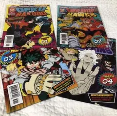 僕のヒーローアカデミア展 ヒロアカ展 リーフレット 入場特典 コンプリート