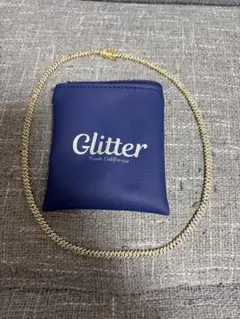 Glitter　Iced Out Prong Chain 【5mm】　50cm