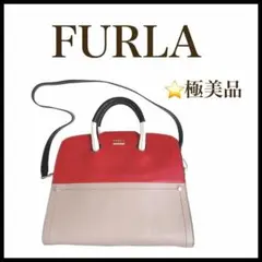 (極美品)大人気、フルラ、2wayバッグ、ポラリス、オールレザー、シボ革、金ロゴ 2025年最新】フルラ FURLA ポラリスの人気アイテム - メルカリ