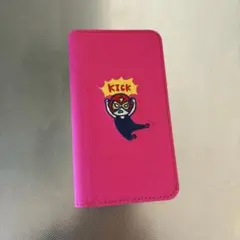 KUSUKUSU マルチケース Mサイズ 汎用手帳型 プロレス