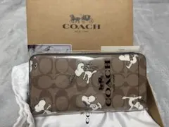 COACH スヌーピーコラボ 長財布 新品未使用