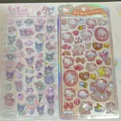 ぴ*ん様 正規品 うるちゅるポップシール サンリオベビー ハローキティ マイメロ