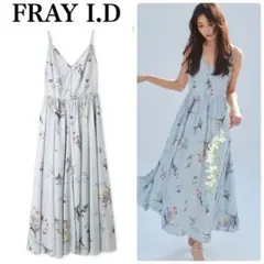 美品✨ FRAY I.D ボタニカルキャミソールワンピース　2025