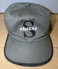 90s 白タグ” old stussy 刺繍ロゴ 3 6パネルキャップ - メルカリ