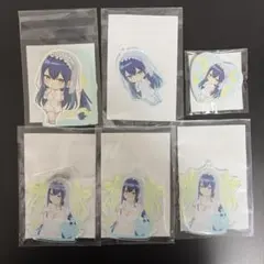 ばっどがーる セガラッキーくじ E賞 ハート缶バッジ 清木清 2個セット