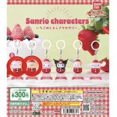 サンリオ　いちごめじるしアクセサリー