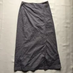 7-8 チェックナロースカートZ+E 222-330849