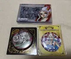 ONE PIECE ヤマト グッズ 缶バッジ アクスタ アクリルブロック 他 ONE PIECE ヤマト グッズ 缶バッジ アクスタ アクリルブロック 他