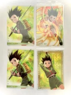 HUNTER x HUNTER イタジャガ ゴン カード 4枚セット