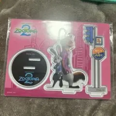 ズートピア2 Happyくじ　ニック・ジュディ G賞　アクリルスタンド