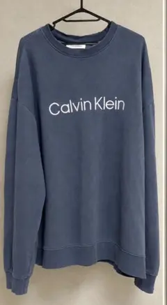 Calvin Klein スウェット トレーナー ブルーグレー