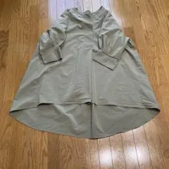 aラインチュニック長袖