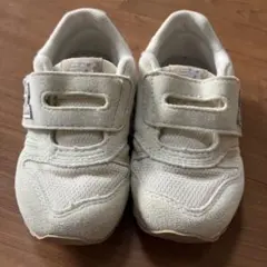 New Balance ホワイト スニーカー ベルクロ