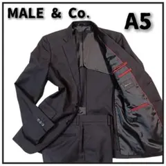 MALE & Co. タカキュー セットアップ スーツ A5 ブラック M