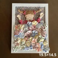 “ワォ〜キャンディ畑‼️”ハンドメイド粘土人形飾り