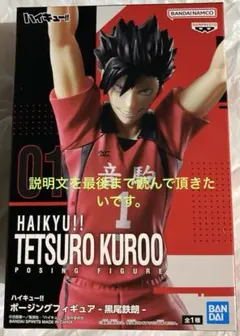 ハイキュー‼︎ポージングフィギュア　黒尾鉄郎