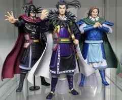 キングダム　一番くじ　桓騎　騰　王翦　フィギュアセット 箱あり