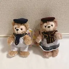 ダッフィー シェリーメイ ぬいぐるみバッジ 2012 セーラー マリン