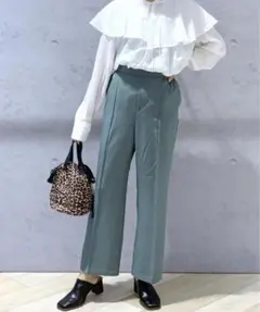 ハタラク7DAYSパンツ　LEPSIM ワイドパンツ ストレート　スラックス