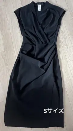 DURAS ノースリーブワンピース 黒　Sサイズのサムネイル