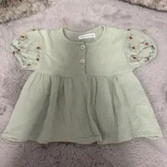 mamaraku トップス　半袖　カットソー　Tシャツ　80