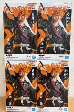 【4個セット】BLEACH ブリーチ 黒崎一護 Grandista フィギュア