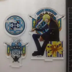 アクリルスタンド　サンジ　バースデー　アクスタ　ワンピース　X2