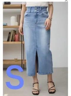 AZUL DENIM ハイウエストスカート S