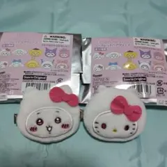 サンリオ ちいかわ シークレットヘアクリップ ちいかわ　ハローキティ 2個セット